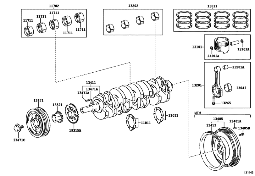 Crankshaft & Piston