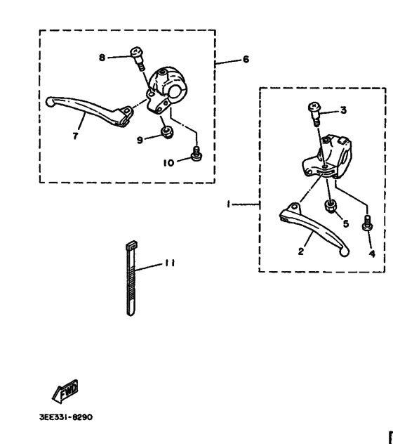 Handle switch & lever