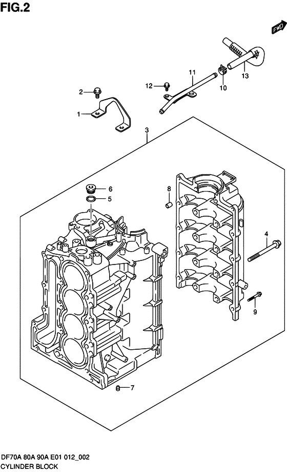 Cylinder block