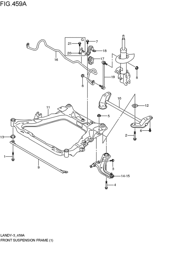 front suspension frame