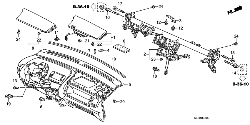 Instrument panel