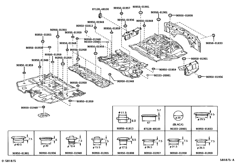 Floor Pan & Lower Back Panel