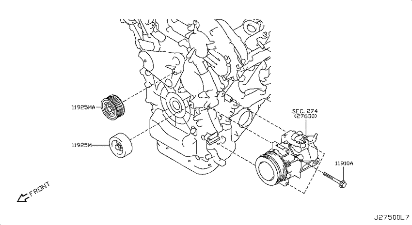Compressor mounting & fitting