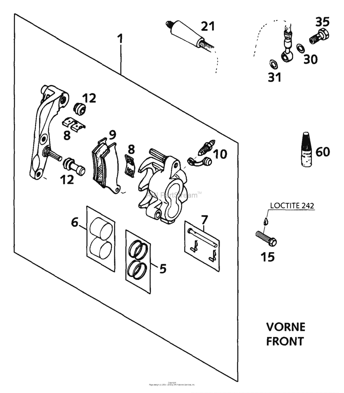 Brake Caliper Front