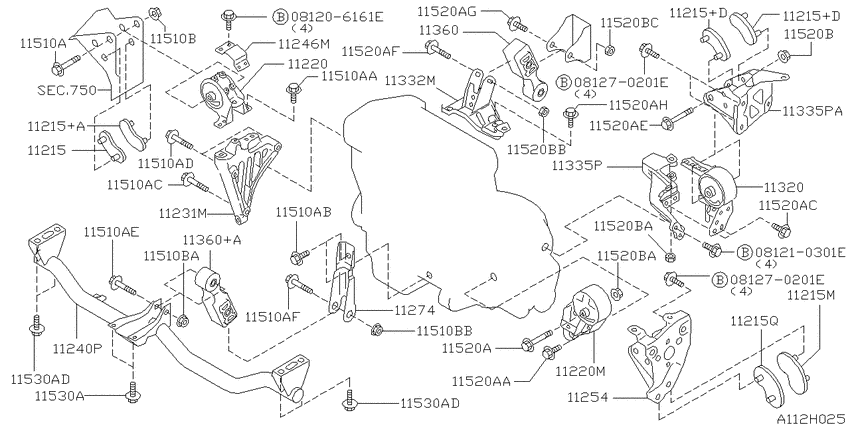 Engine & transmission   mounting