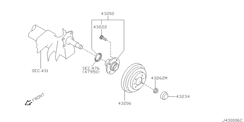 Rear axle