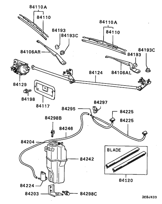 Windshield wiper & washer