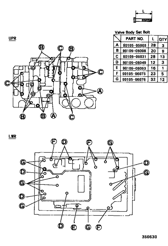 Valve Body & Oil Strainer (Atm)