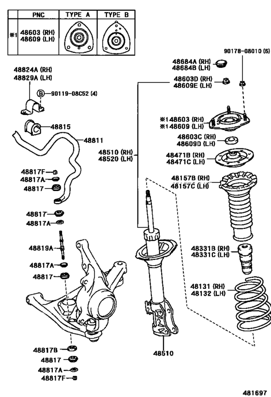 Front Spring & Shock Absorber