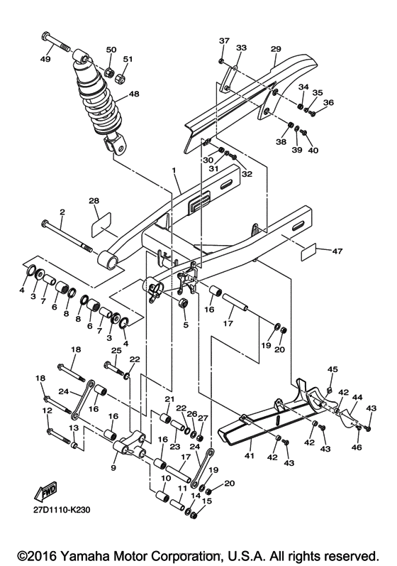 Rear arm & suspension