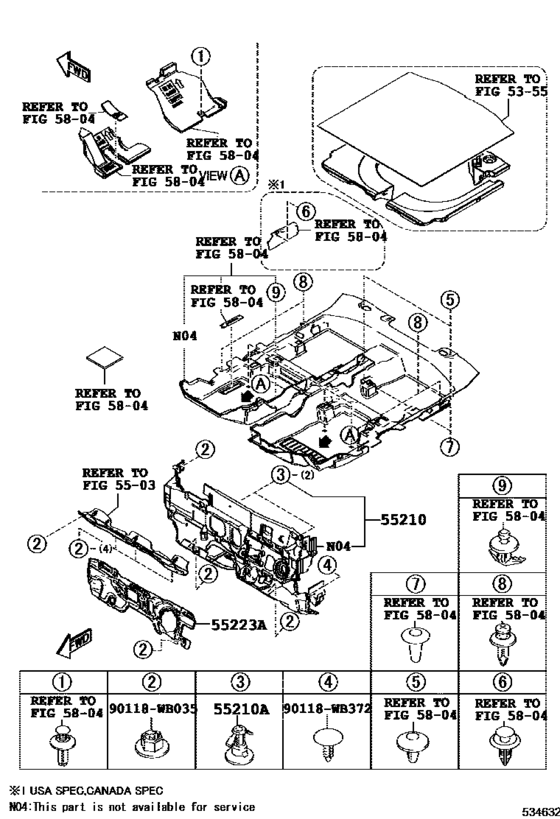 Front Fender Apron & Dash Panel