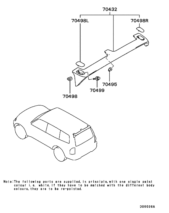Rear garnish & moulding