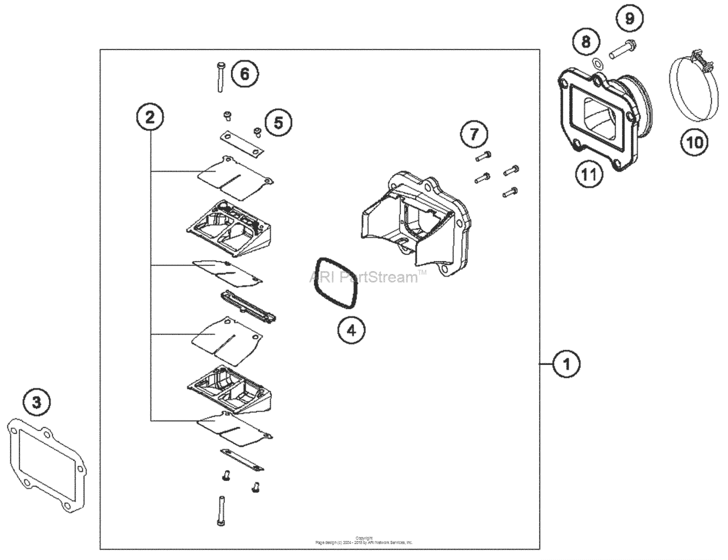 Reed Valve Case