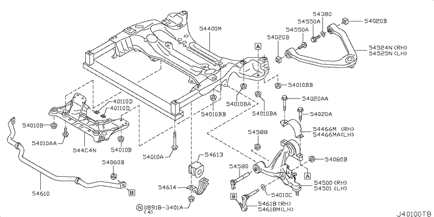 Front suspension