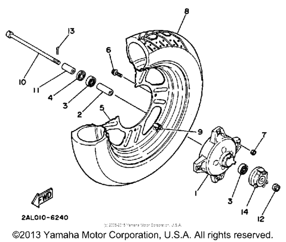 Front wheel