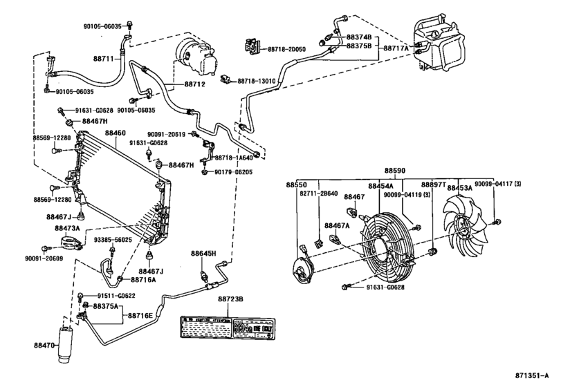 Heating & Air Conditioning - Cooler Piping