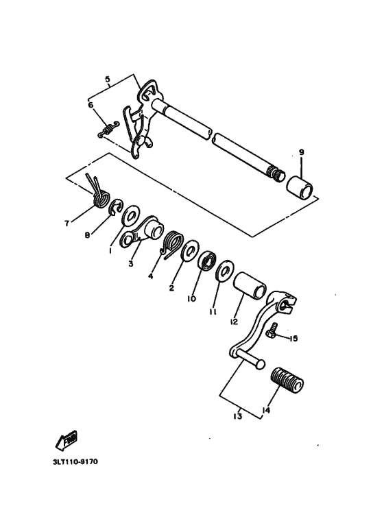 Shift shaft