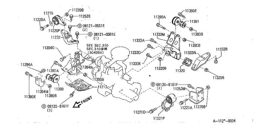 Engine & transmission   mounting