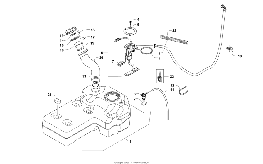 Gas Tank Assembly