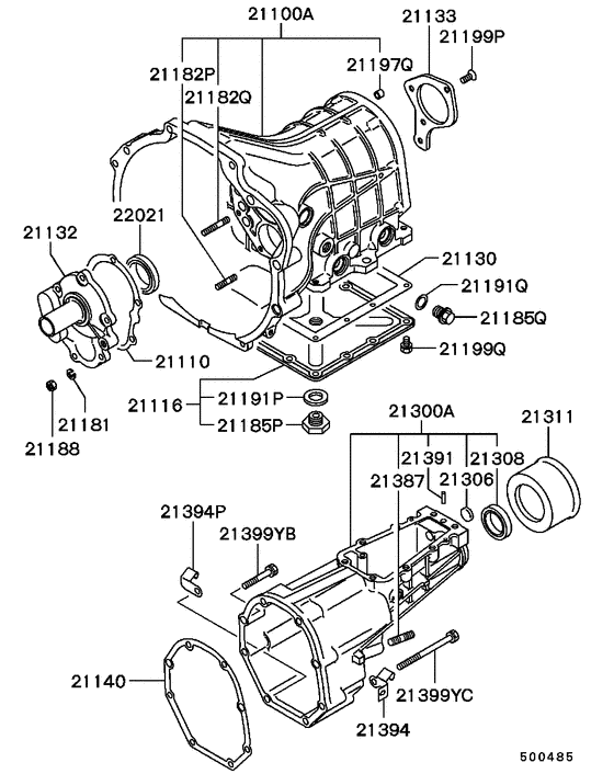 M/t case