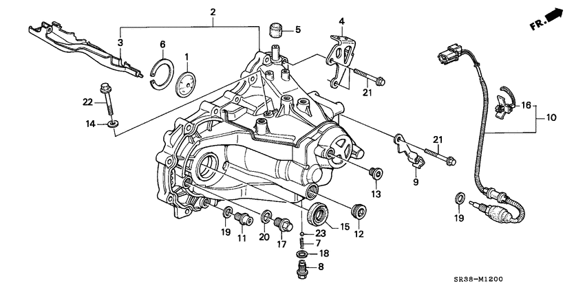 Transmission housing