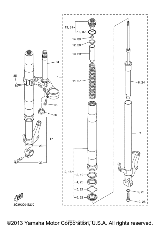 Front fork