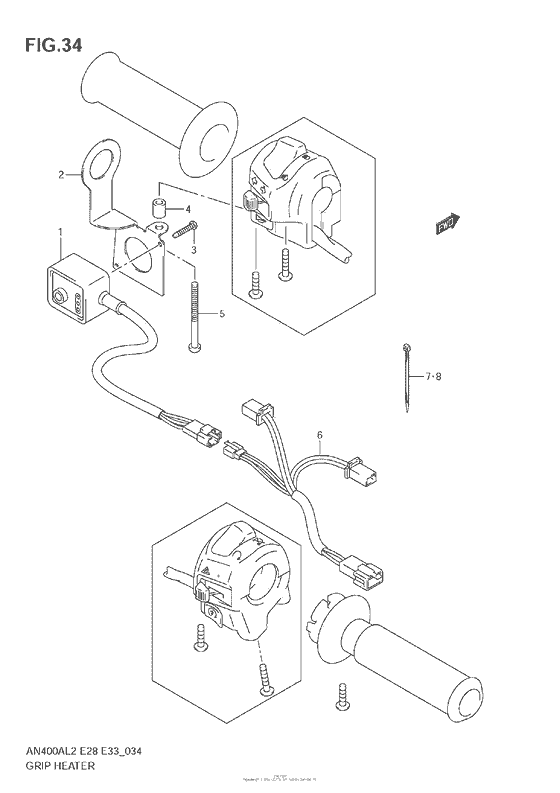 Grip Heater (An400Za L2 E28)