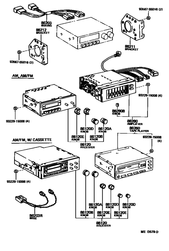 Radio Receiver & Amplifier & Condenser