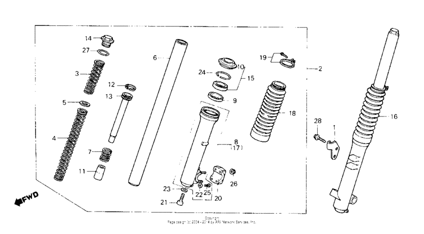 Front fork