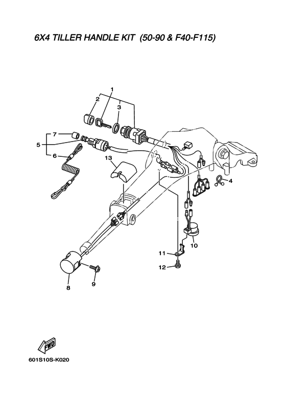 Tiller Handle Electrical