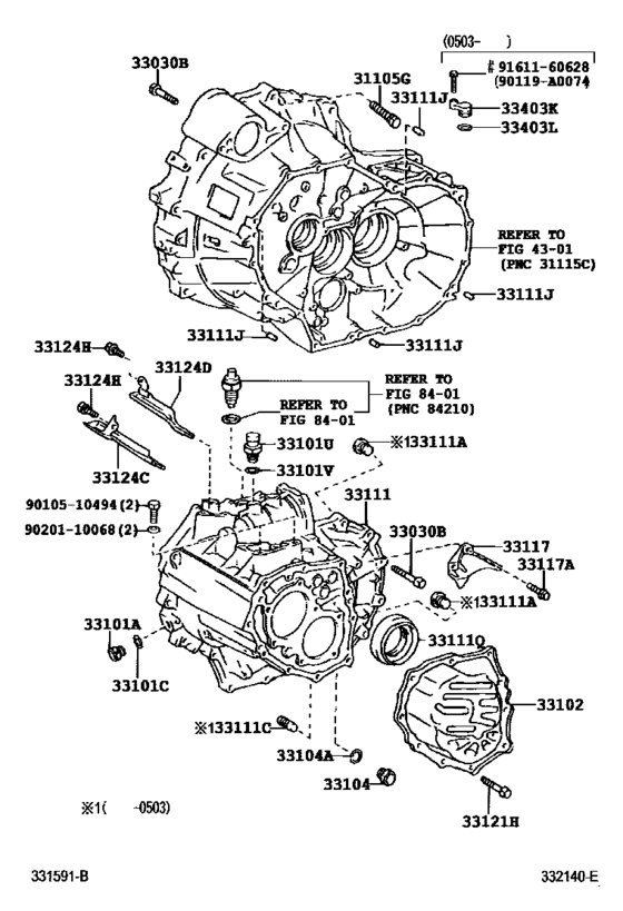 Clutch Housing & Transmission Case (Mtm)