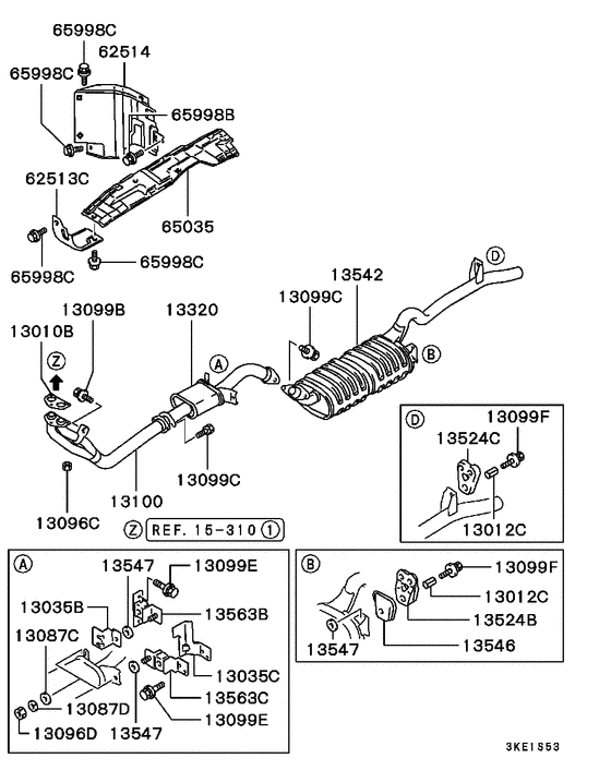Exhaust pipe & muffler