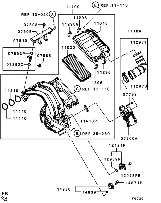 Inlet manifold