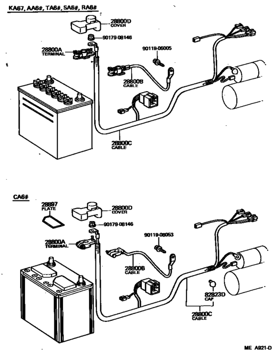 Battery & Battery Cable