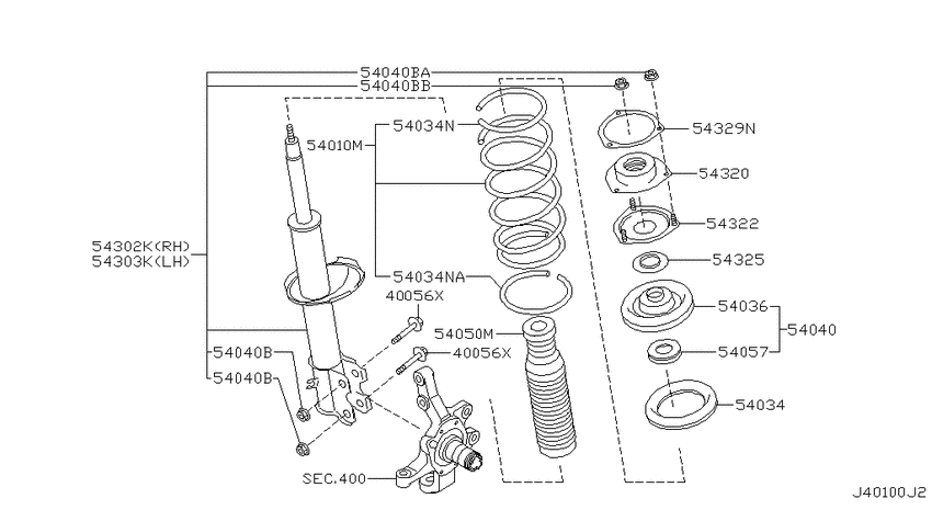 Front suspension