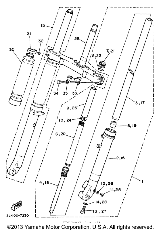 Front fork