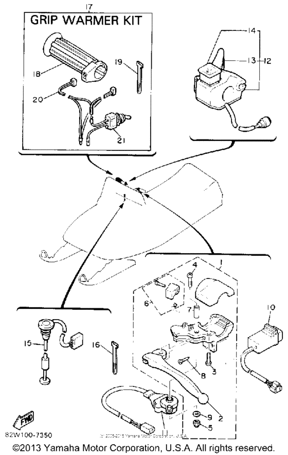 Handle switch & lever