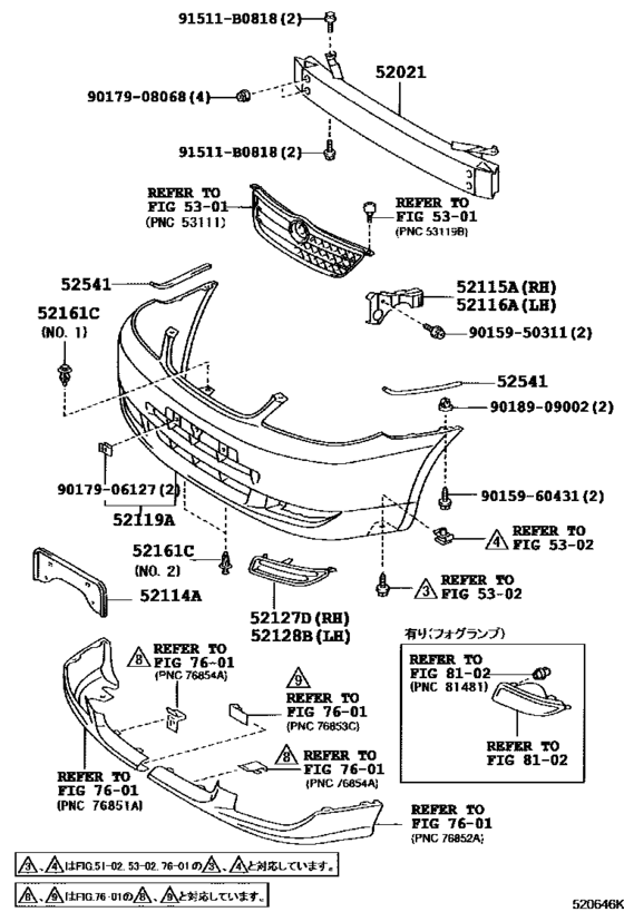 Front Bumper & Bumper Stay