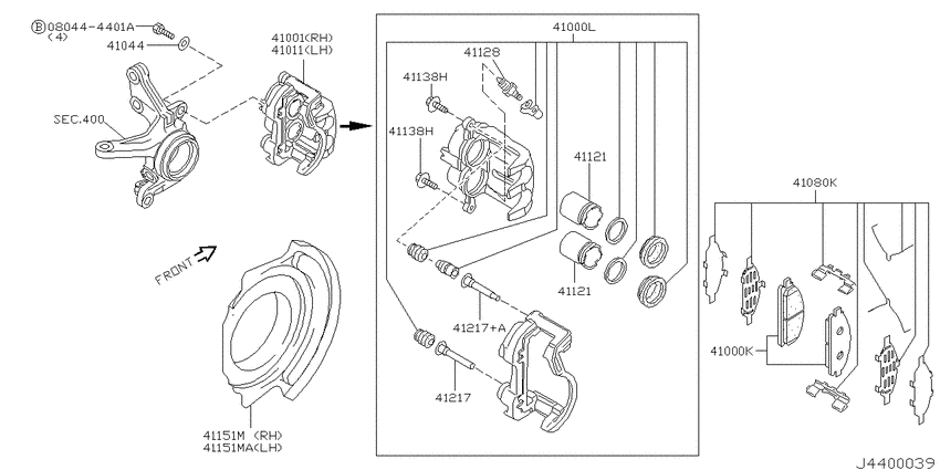 Front brake