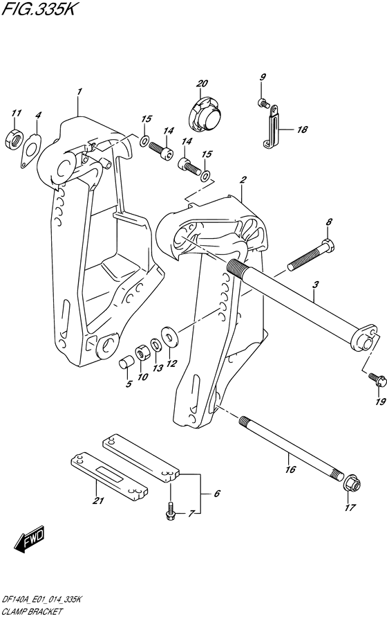 Clamp bracket