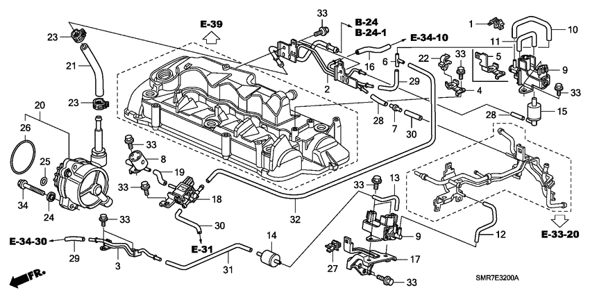 Install pipe/vacuum pump