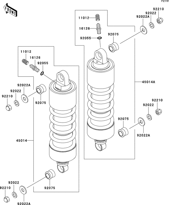 Suspension/shock absorber