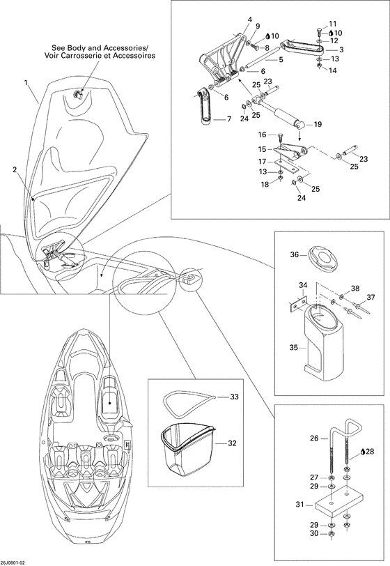 09- storage compartment, front