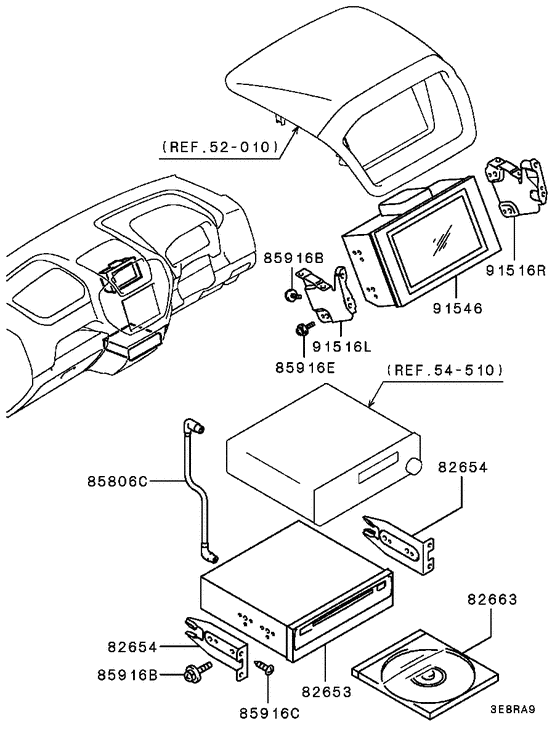 Miscellaneous accessory parts