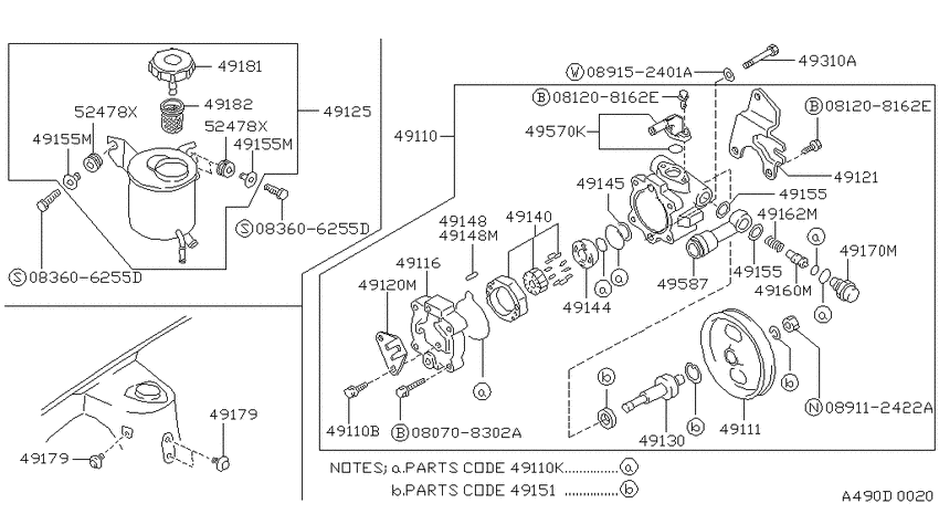 Power steering pump