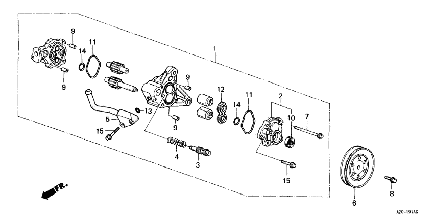 P.s. pump components