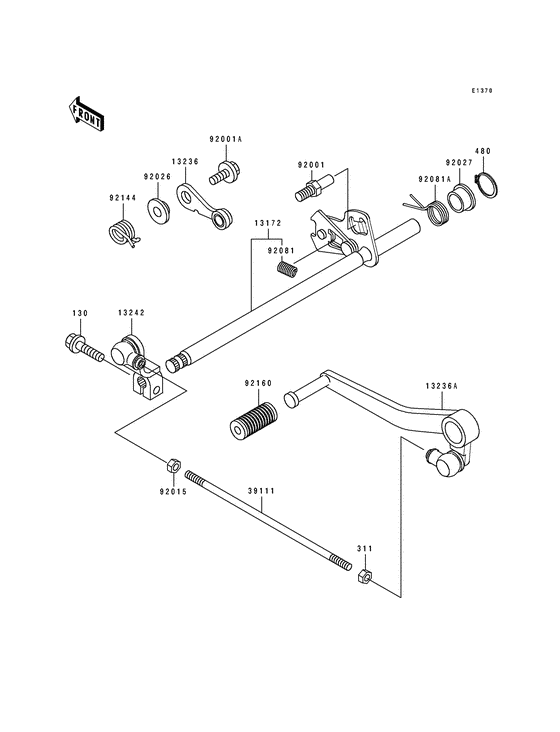Gear change mechanism