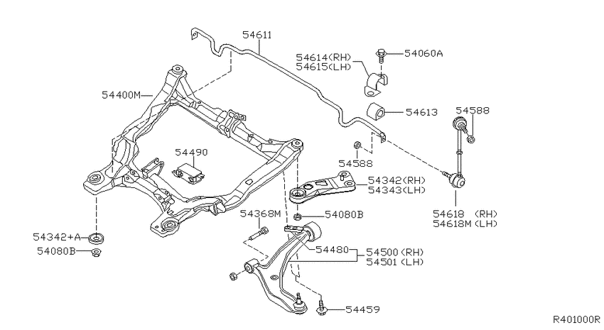 Front suspension