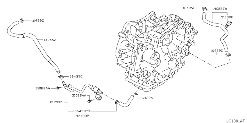 Auto transmission,transaxle & fitting