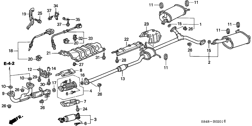 Exhaust pipe